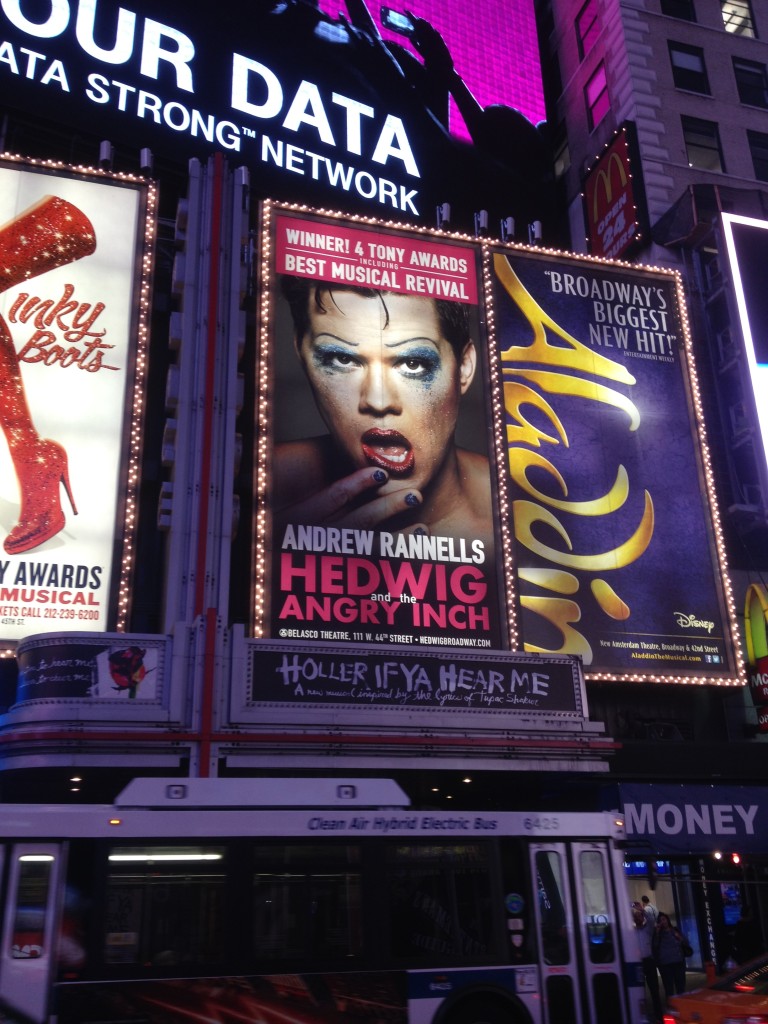 Hedwig--Wish I'd had time to see it!