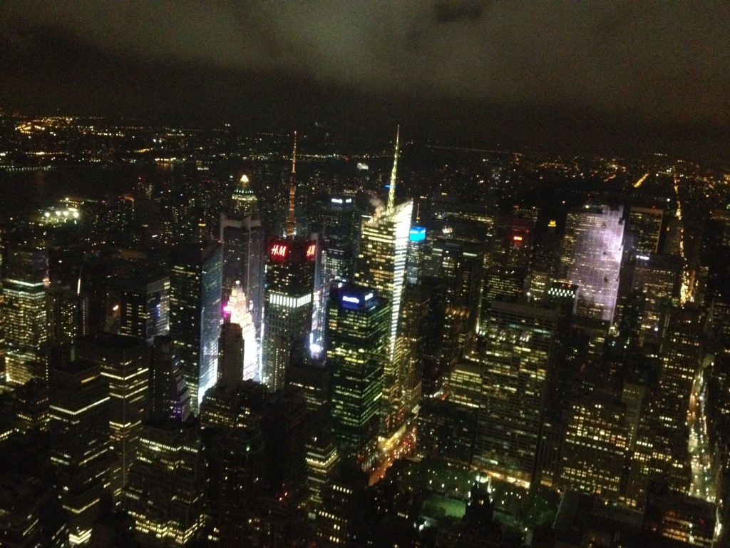 Times Square from the Empire State Building